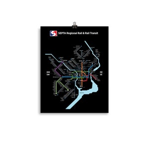 Black Septa Map - Etsy