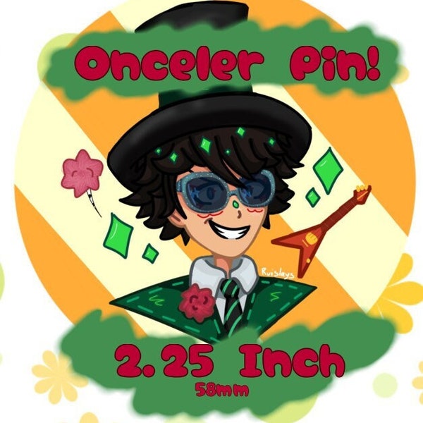 The Onceler 2.25 Inch (58mm) Pins! (The Lorax)