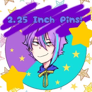 Rui Kamishiro Pin 2.25 Inches (Wonderlands x Showtime)