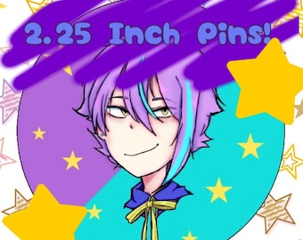 Rui Kamishiro Pin 2.25 Inches (Wonderlands x Showtime)
