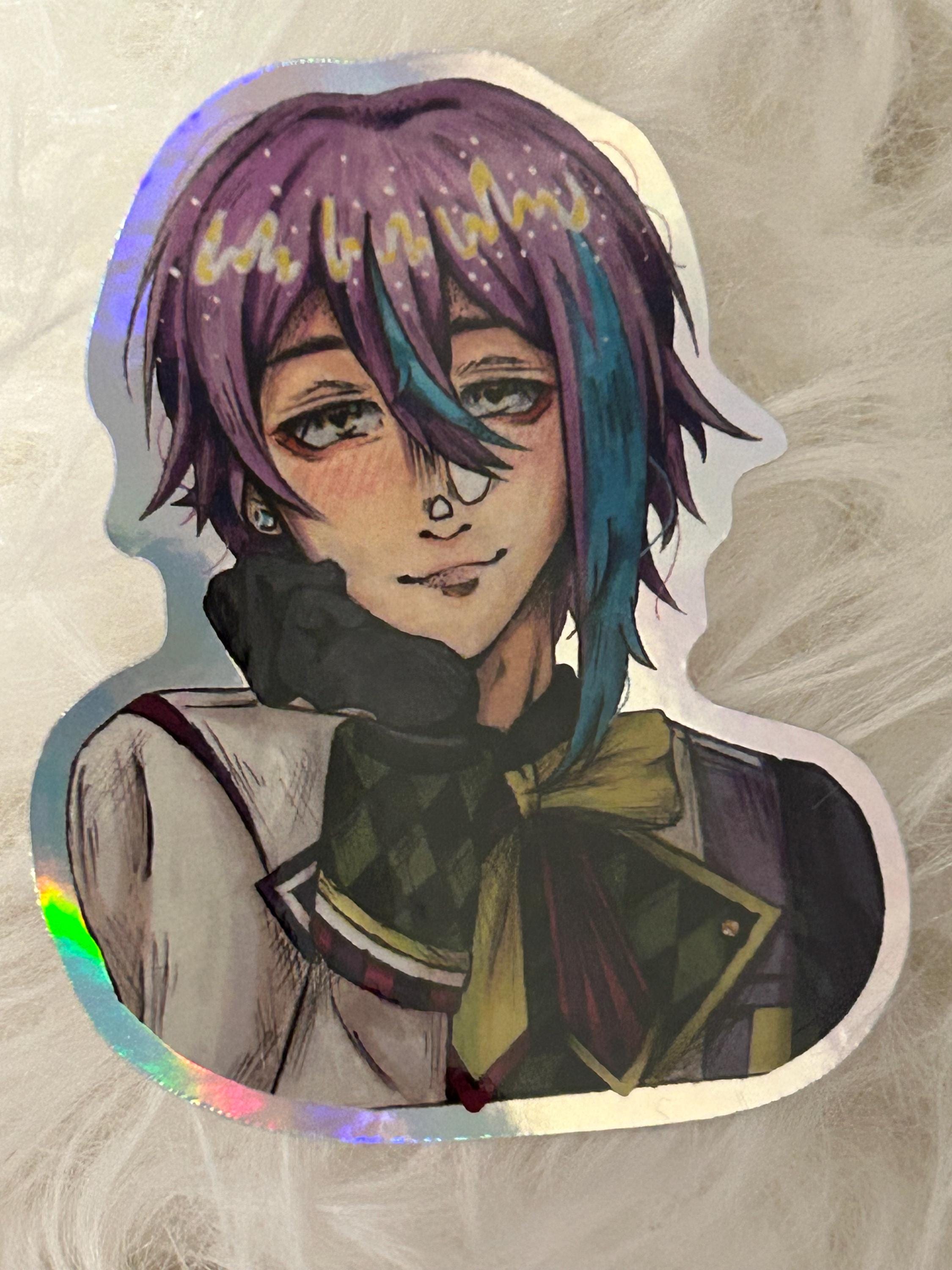 Rui Kamishiro Holographic Stickers - Etsy