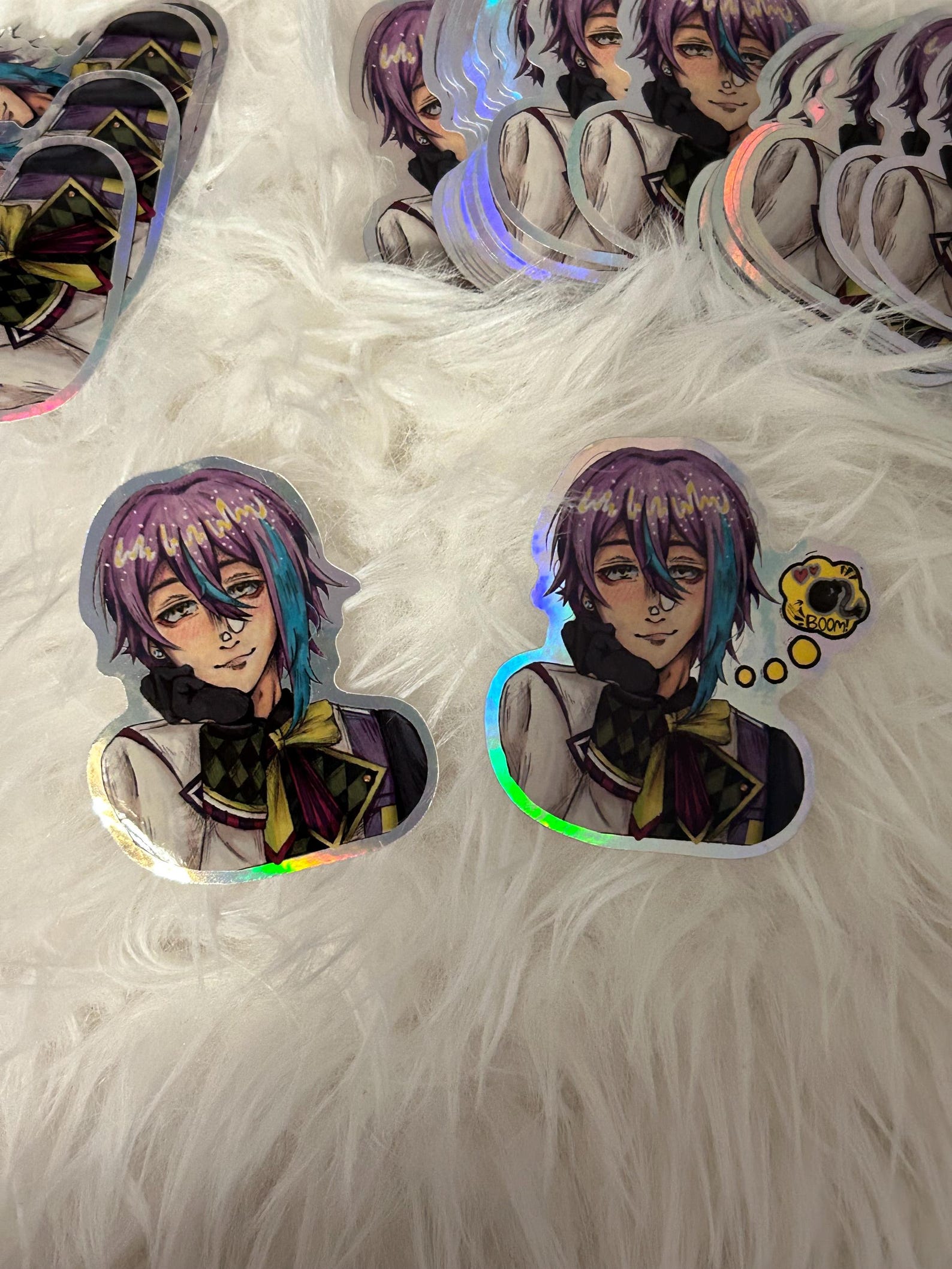 Rui Kamishiro Holographic Stickers - Etsy