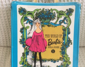 Barbie doll hotsell case 1963