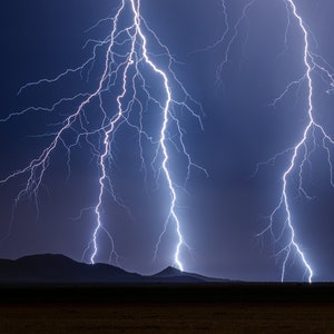 Lightning Wall Art - The Trident