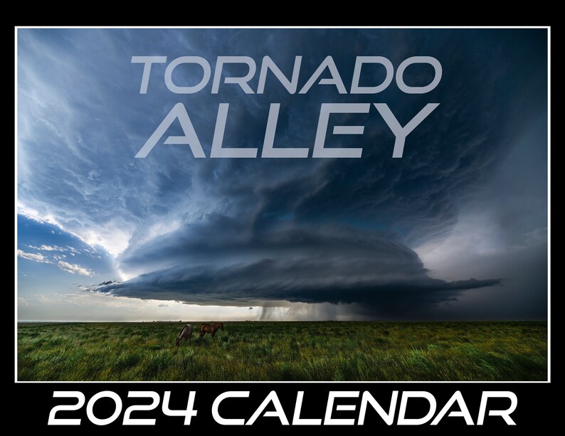 2024 Tornado Alley Calendar Etsy