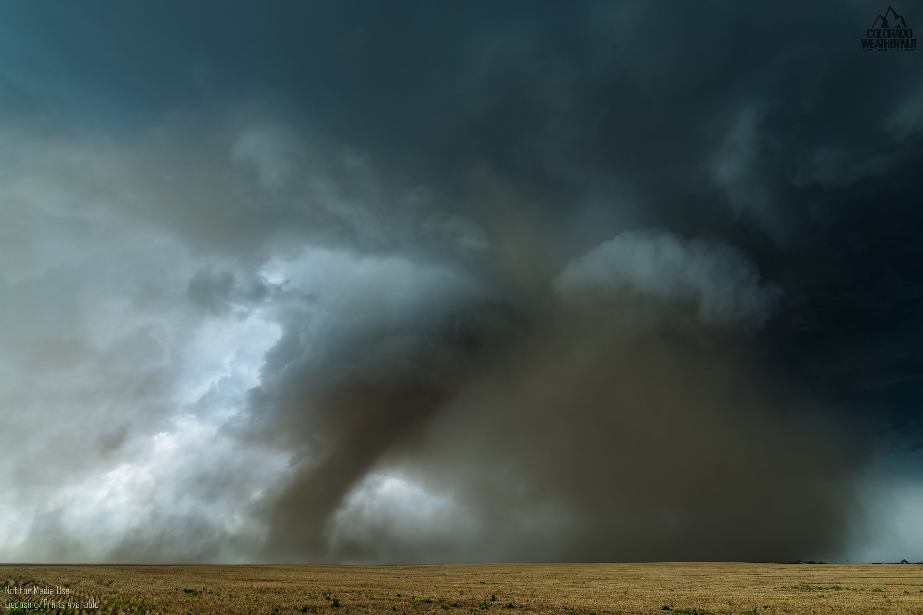 Tornado Wall Art - Colorado Dusty Tornado
