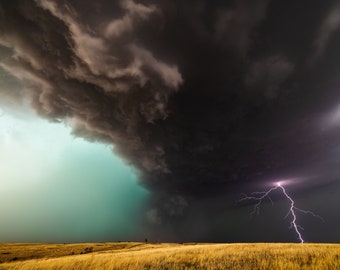 Thunderstorm Wall Art - Nebraska Fury