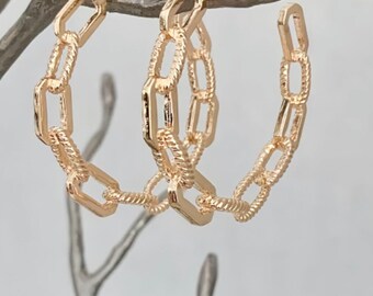 Kettenglied Gold Hoop