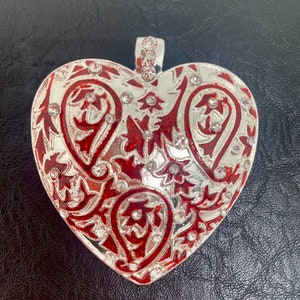 Statement Pin/Pendant Heart