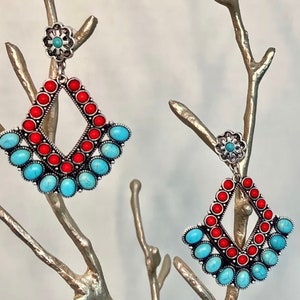 South West Style Turquoise Drops