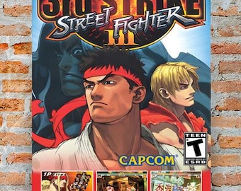ストリートファイター３　サードストライク　ポスター　販促ポスター　B１サイズ ストリートファイター3 サードストライク ポスター 販促ポスター B1