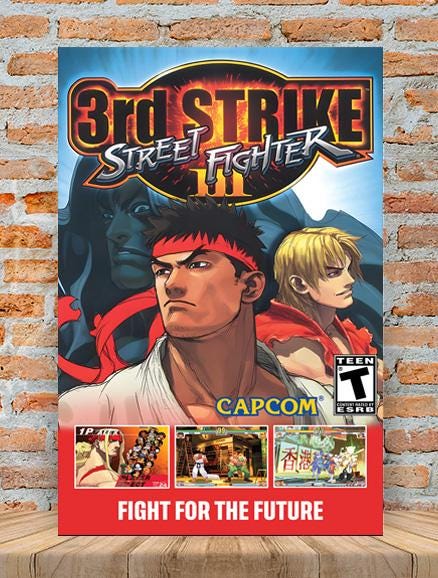 Street Fighter Third Strike Poster - Etsy