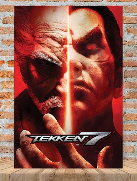 鉄拳7 ポスター のぼり Tekken 7 Poster - Etsy