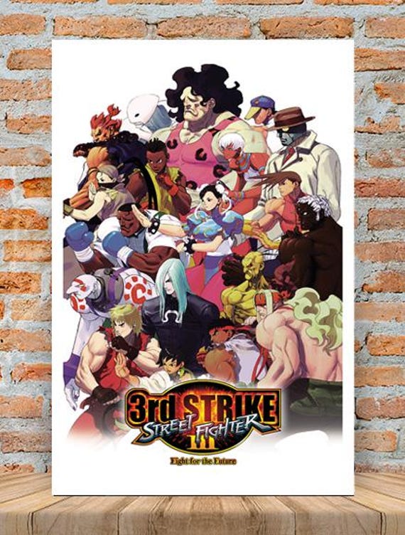 ストリートファイター3 サードストライク ポスター2 (24x36) デジタル