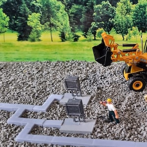 Trackside Railway Relay / Telecoms Cabinets Model Scenery Pack of Three