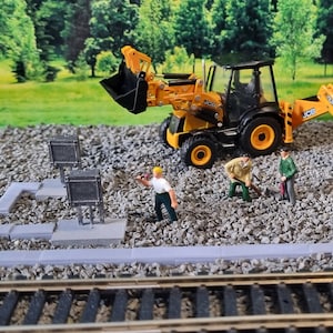 線路脇コンジットセット 556 mm OO ゲージ 1:76 スケール 鉄道模型/ダイキャスト