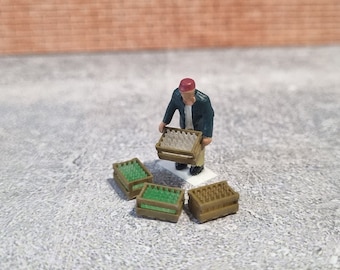 1/76 Scale XL Large Pallets Various Colours OO Gauge