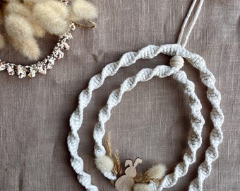 Easter decorations | Easter pendants | Door decorations | Door wreaths | Large Easter eggs | Macramé egg | Macramé Easter decorations | Easter bunny | Boho Easter decorations | Must-haves