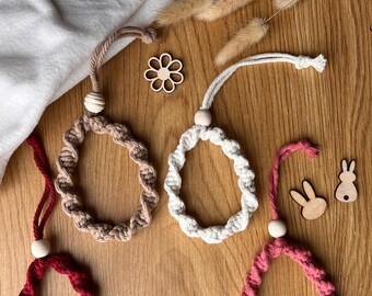 Macrame Easter egg Easter decoration, Easter ornament