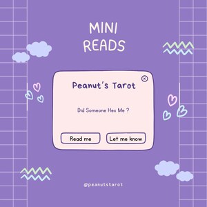 Mini leitura: Alguém me azarou?