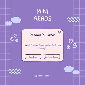Mini lectura: ¿Qué oportunidades positivas tengo por delante?