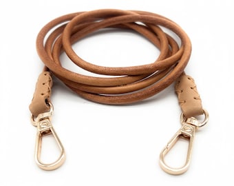 Leather Phone Strap Universal, Handyband Leder zum Umhängen für alle Smartphones, Handykette Echtleder iPhone Samsung mit Patch