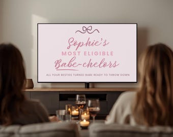 Gender Swap Bachelorette Game, Coquette Edition, She's Tying the Knot Most Likely To Game, Canva Template Digital Download