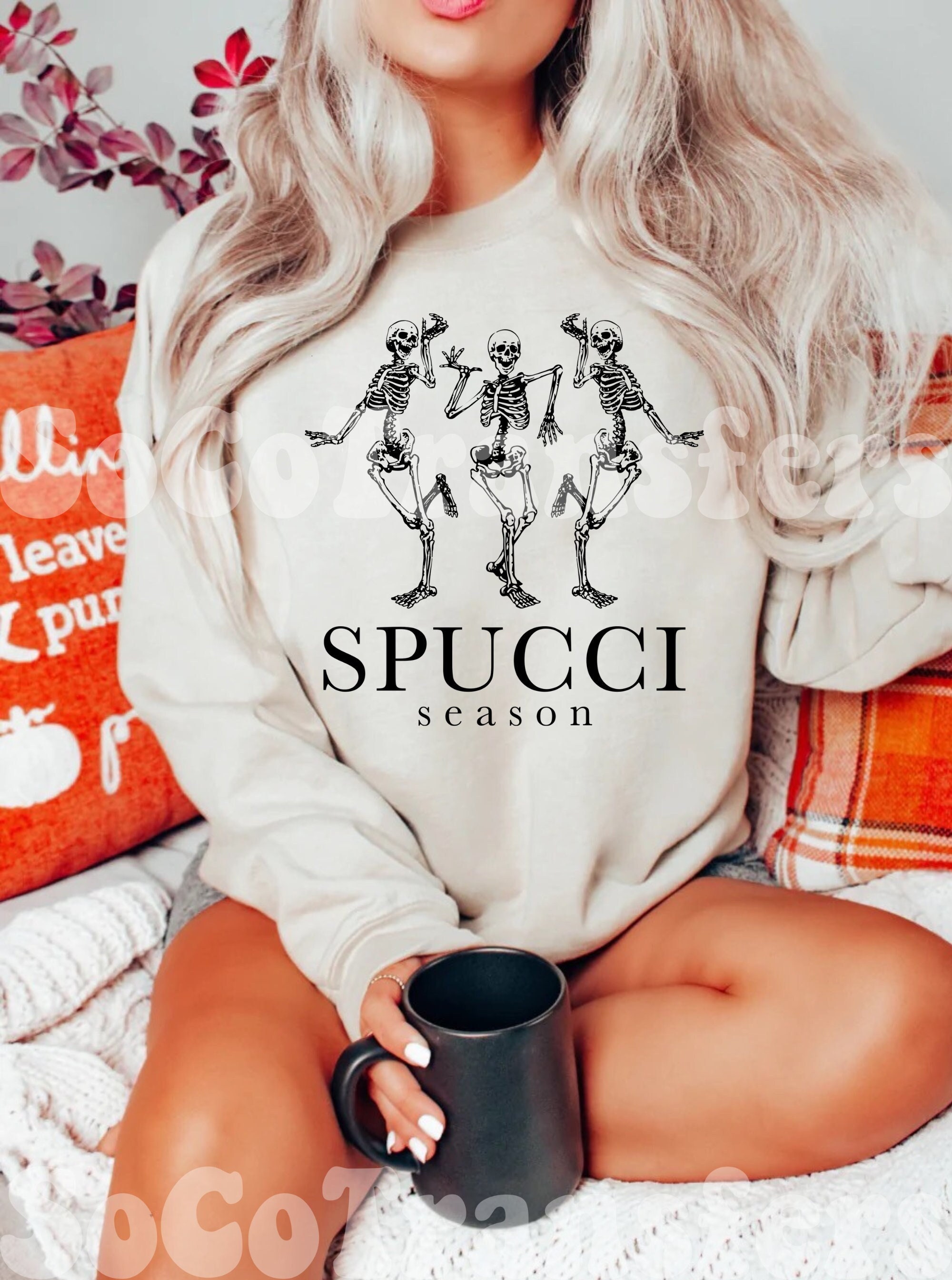 Spucci Season Skeleton Purple Tee main image 0