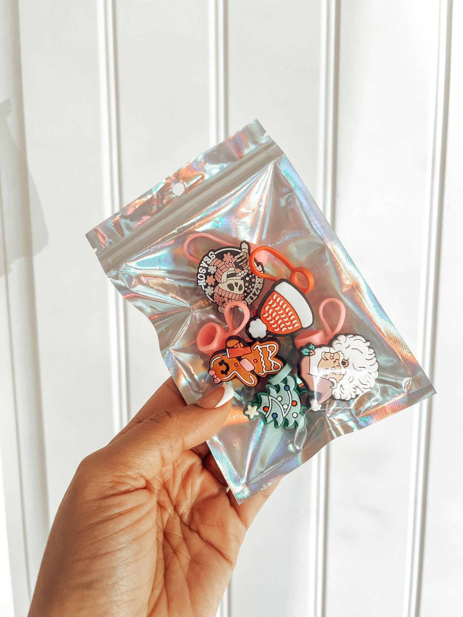 Mystery Straw Toppers | Christmas Edition - Etsy