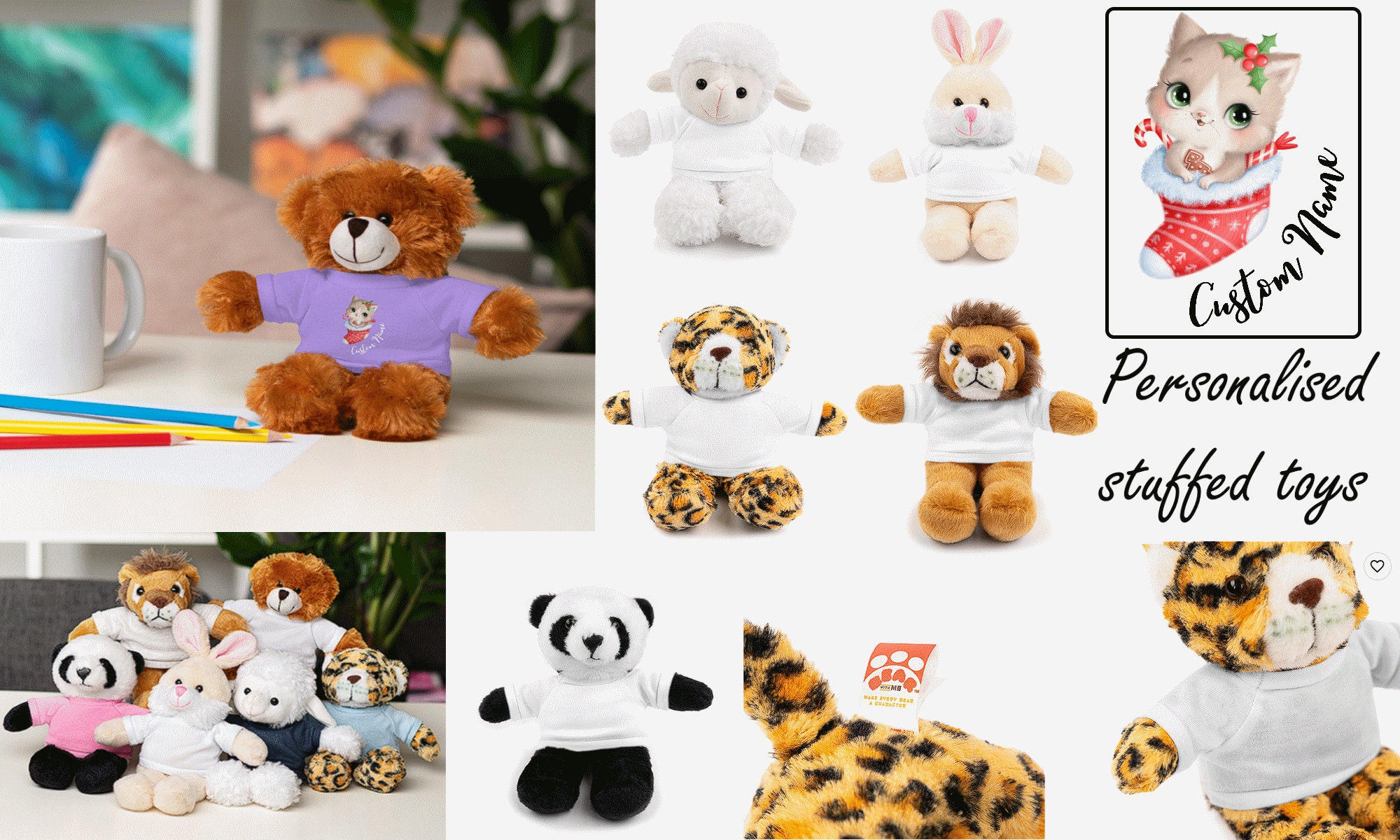 personalised stuffed toys