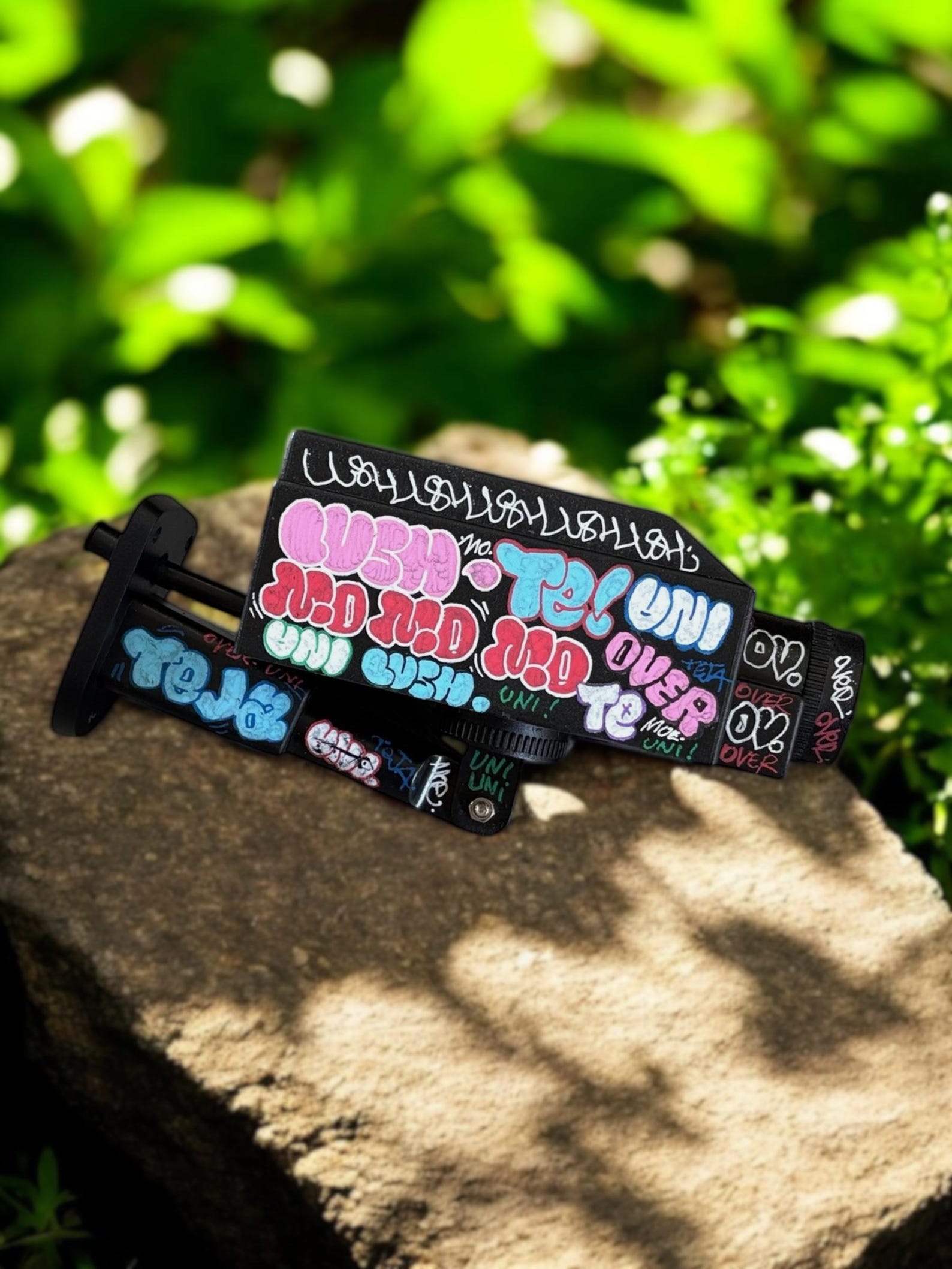 Lushsux - "Surveillance" Street Art Painted Security Camera