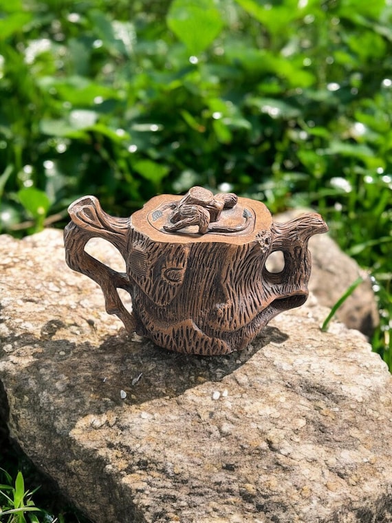 Chinese Yixing Teapot – Tree Stump Design - Etsy
