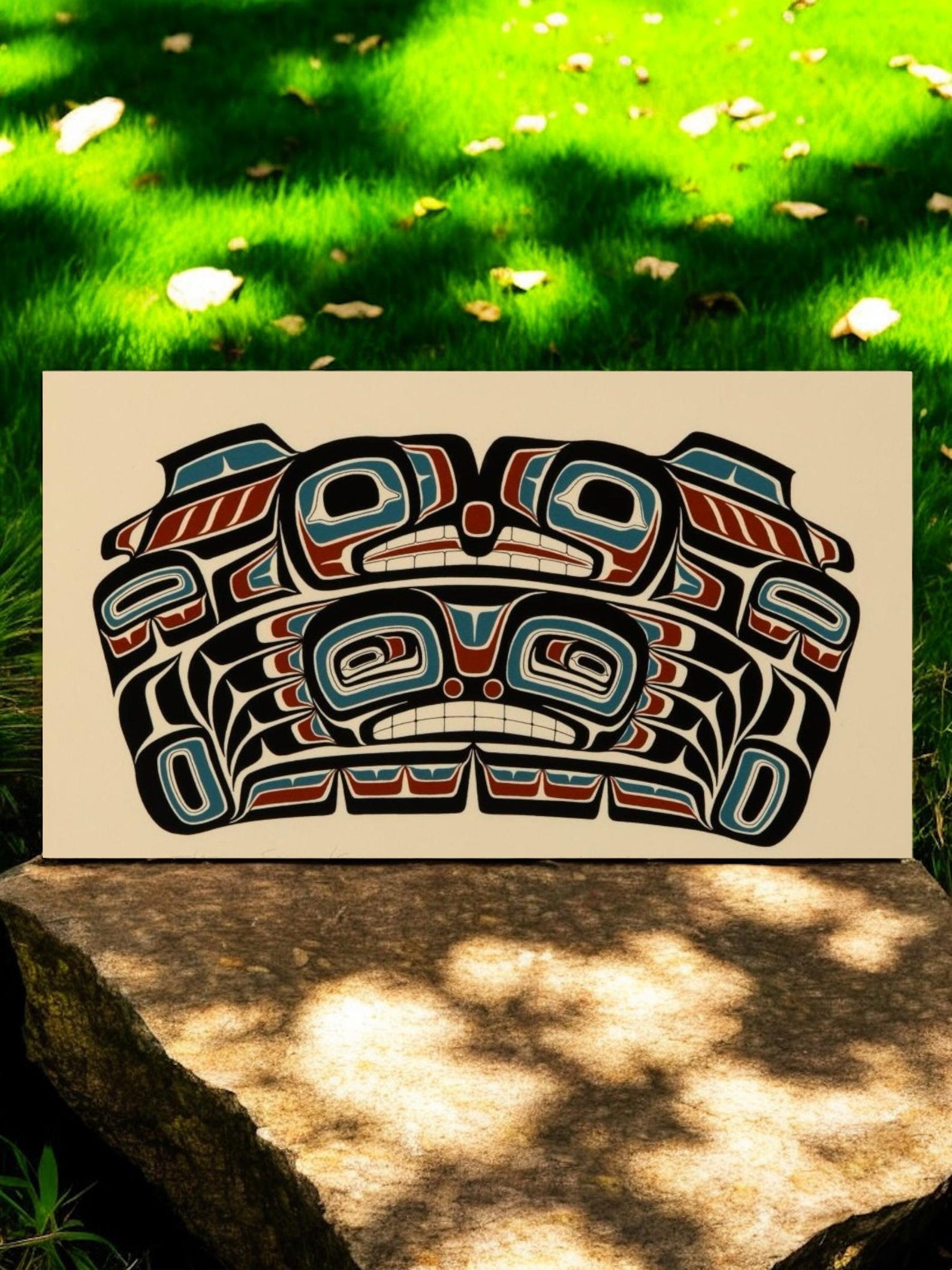 Dale Faulstich Salmon and Crab Print Signed and Numbered 270/950