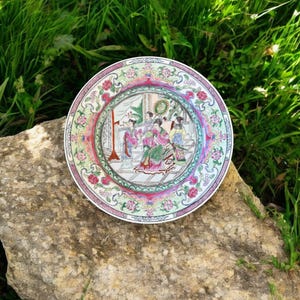 Chinesischer Famille Rose Porzellan Teller