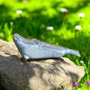 Inuit Soapstone Seal Carving