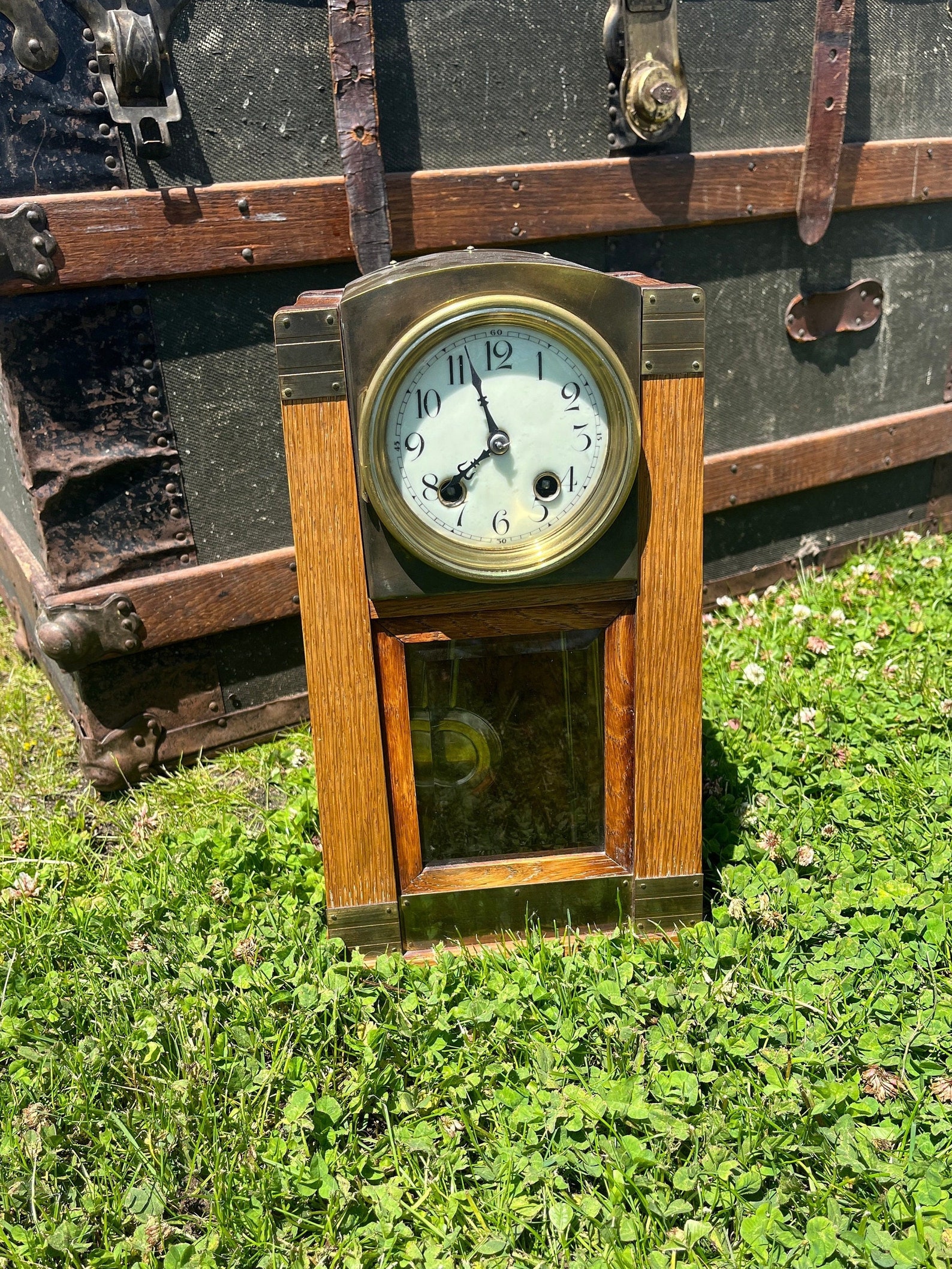 Gustave Serrurier-Bovy Pendulum Clock