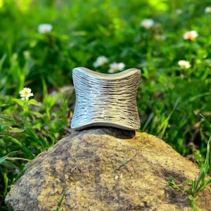Sterling Silver Modernist Ring