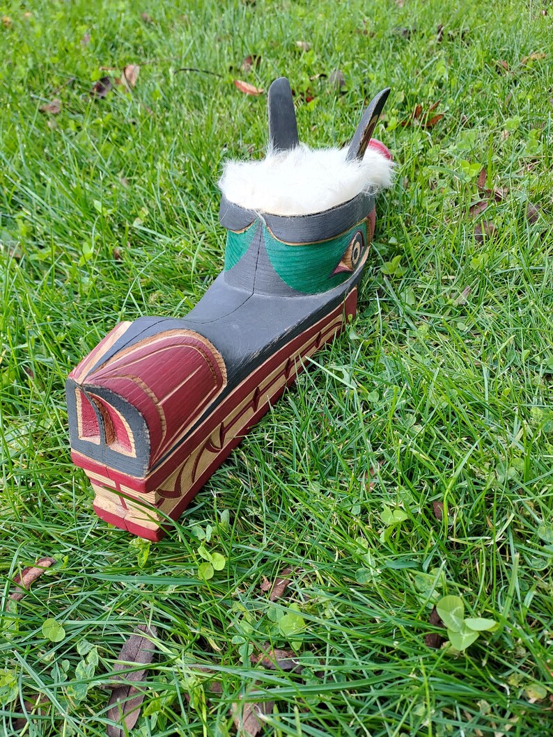 First Nations Wolf Rattle by Derek C. Heaton - Etsy