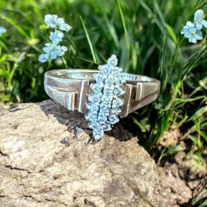 10k Gold Diamond Cluster Ring