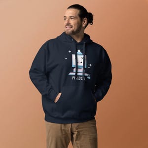 Frozen Computer Unisex Hoodie