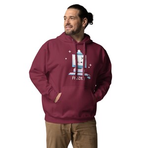 Frozen Computer Unisex Hoodie