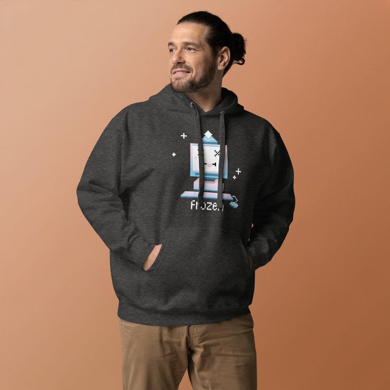 Frozen Computer Unisex Hoodie