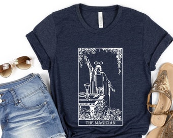 T-Shirt For Tarot Lovers, Tarot Card Shirt, Optional Tarot Card Shirts, Gift For Tarot Lovers, Mystic Tarot Card T-Shirts, Cute Gift For Her