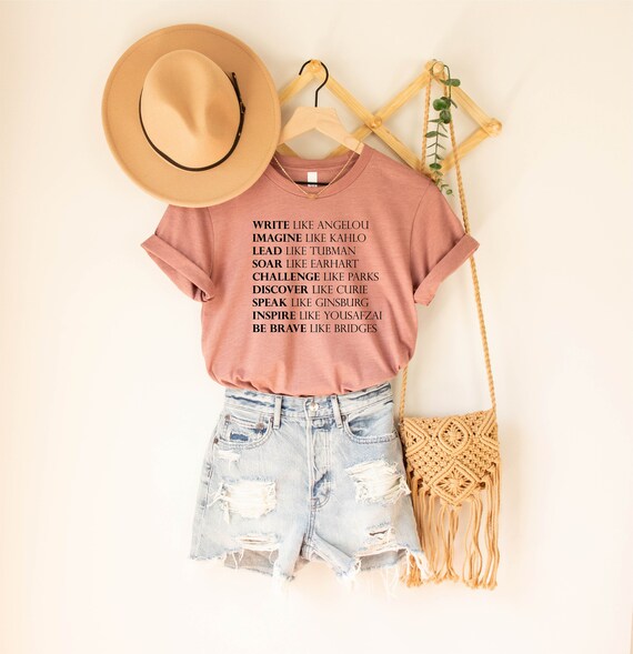 Strong Women Tees, Empowered Women Shirt, Graduation Gift, Mothers Day Gift, Girl Power Shirt, Crew Shirt, Inspirational Shirt, Equal Rights