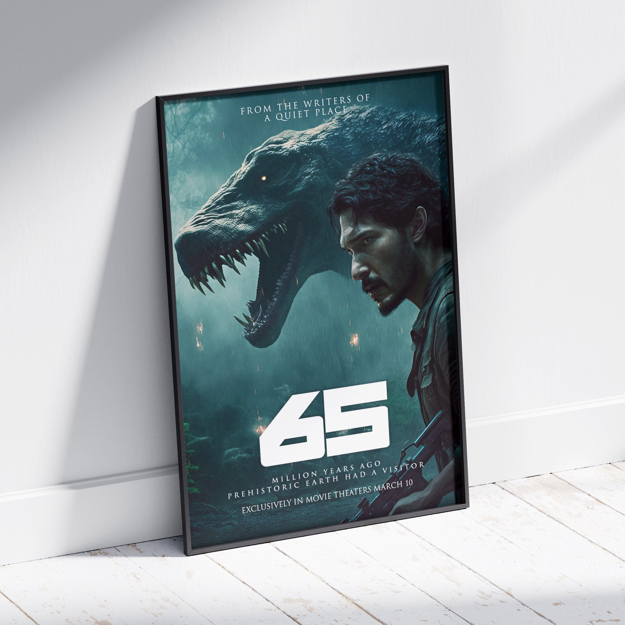 65 Movie Poster 65 Million Years Ago High Quality Digital - Etsy 65 Movie Poster 65 Million Years Ago High Quality Digital - Etsy