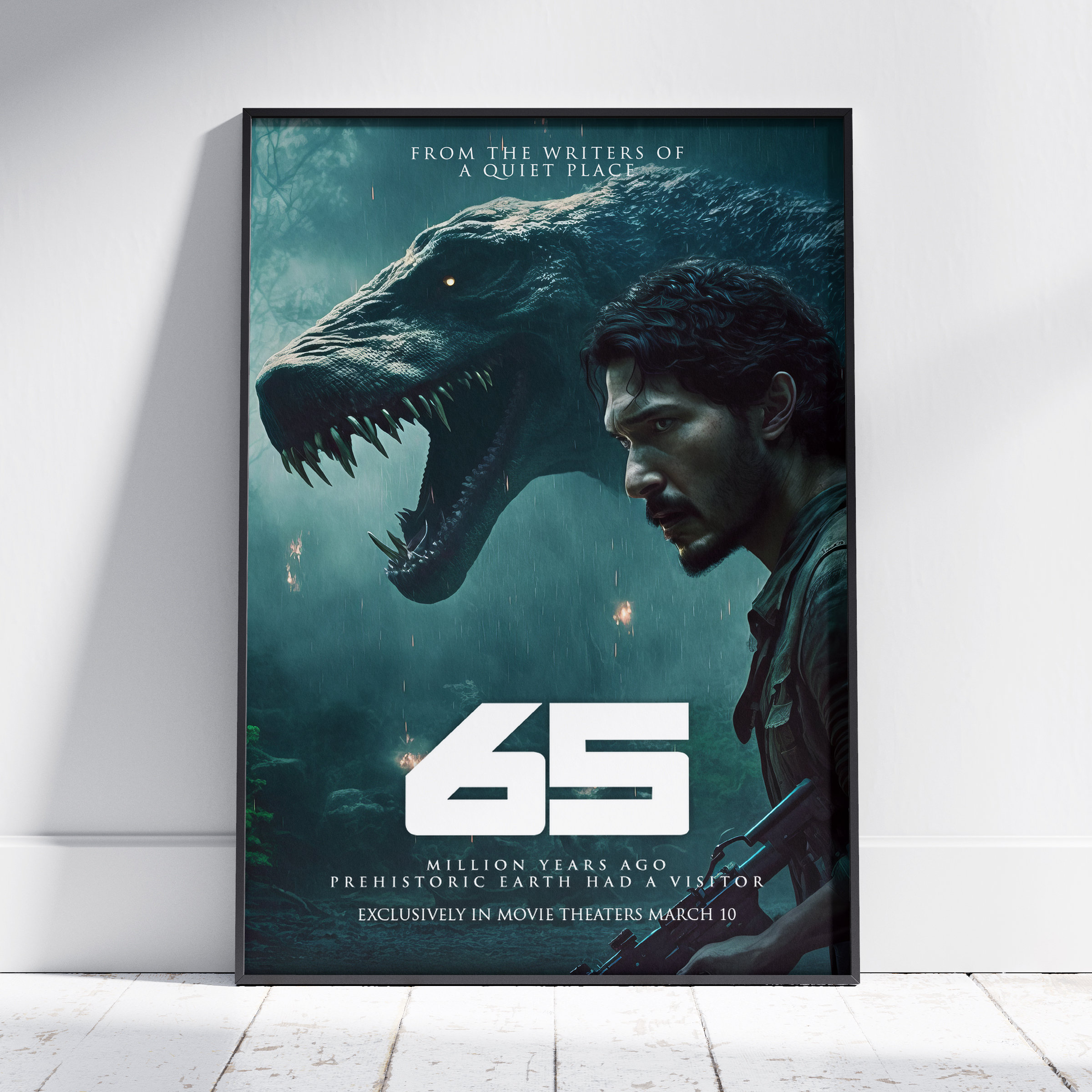 65 Movie Poster 65 Million Years Ago High Quality Digital Etsy