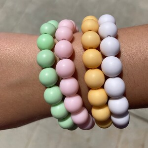 Solid Bead Bracelet