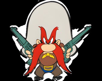 Yosemite Sam Decal Sticker Waterproof - Etsy Yosemite Sam Decal Sticker Waterproof - Etsy