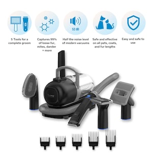 furMe Pet Original Pet Grooming Vacuum Kit