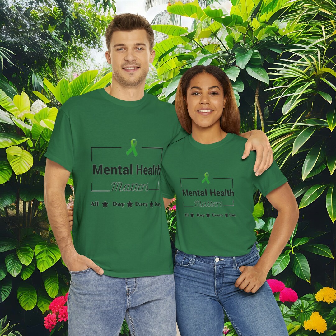 Mental Health Matters T-shirt Unisex Heavy Cotton Tee - Etsy